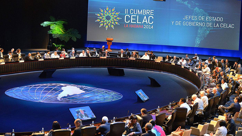 Países de la región terminan cita declarándose zona de paz