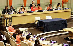 ONU mujeres destaca trabajo del presidente del Consejo de la Judicatura en la promoción de la equidad de género