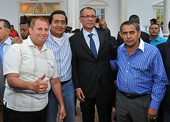 Vicepresidente Jorge Glas se  reúne con autoridades de Manabí