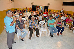 Socializaran e inician proyecto de adoquinamiento