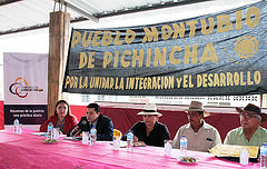 Problema de violencia de género es analizada con líderes locales