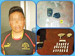 Capturan droga en Otavalo y Cayambe