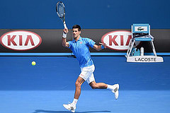 Djokovic, Wawrinka y Williams superaron la primera ronda en el Abierto de Australia