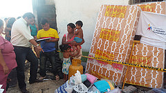 MIES: Familias reciben atención humanitaria