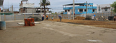 70% de avance en parque de ciudadela Naval