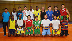 Lista inauguración de  liga nacional de voleibol