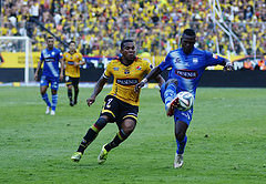 Duelo entre la experiencia y la juventud Barcelona Emelec
