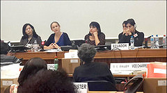 Ecuador presenta ante la ONU avances en materia de eliminación de violencia contra la mujer