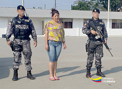 Capturan a la  “Más Buscada” de Manabí