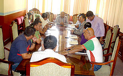 Coordinan recorrido de vías entre el Municipio, GADS parroquiales y Prefectura