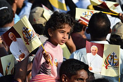 El papa Francisco canoniza al primer santo de Sri Lanka