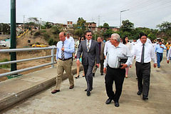 Informe de Epmapap permitirá reanudación de trabajos en el puente el Guabito