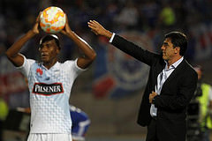 Quinteros no se siente clasificado  por triunfo de Emelec ante U. de Chile