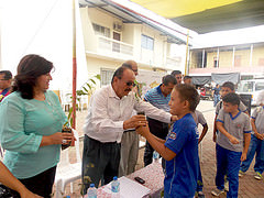 El Gobierno Municipal y la CORFAN siguen entregando plantas en Olmedo