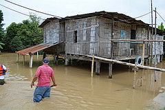 Inundaciones en sectores campesinos