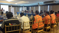 Se realizó taller “Cadena Logística de Asistencia Humanitaria” en Manta