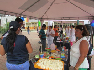 El evento se realizó en la plaza Sucre