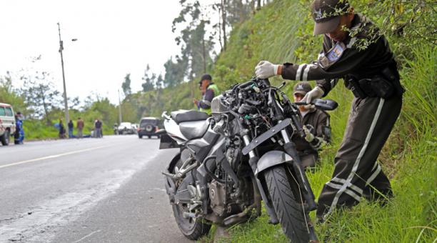 Motos  involucradas en accidentes de tránsito