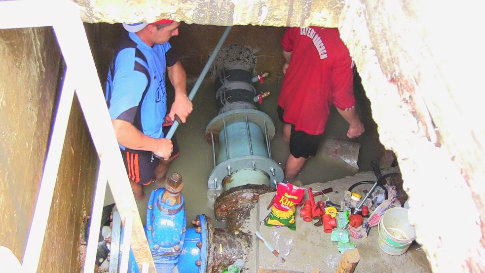 Restablecen el agua en Libertad 2