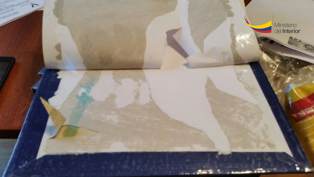 Encomienda de cocaína con destino hacia América del Norte