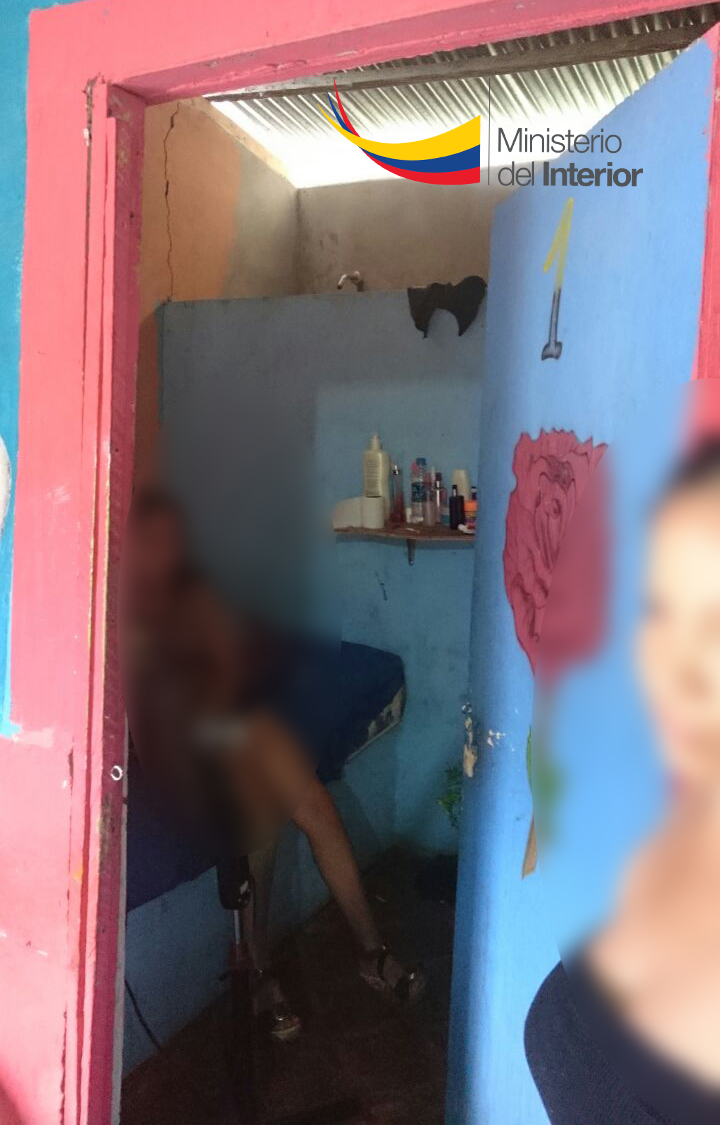 Lugar donde se hallaba la menor de edad trabajando(2)