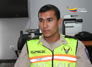 Luis RodrÃ-guez, poliocÃ-a Comunitario del Subcircuito Portoviejo 1