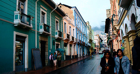 Una casa se derrumbó en el Centro Histórico de Quito