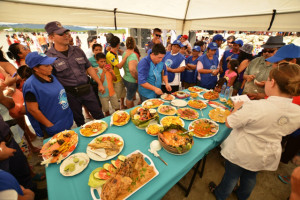 Quince variedades de platos participaron en el festival gastronómico y cultural