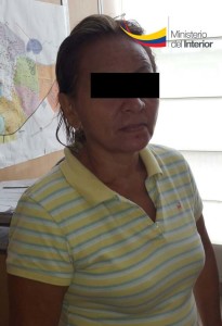 Ciudadana detenida por supuesto trÃ¡fico interno de drogas en el CantÃ³n Chone