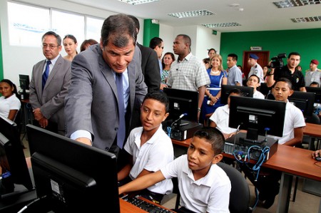 Presidente Correa inaugurará ciclo lectivo Costa hoy lunes en la ciudad de Quevedo
