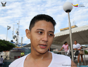Alexis Sarmiento, competidor de la carrera 5K en Manta