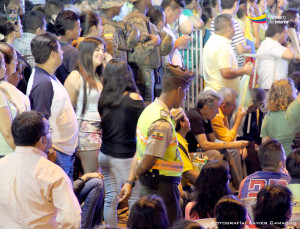 Dispositivo de seguridad durante  celebración del día del chofer profesional ecuatoriano en Manta (3)