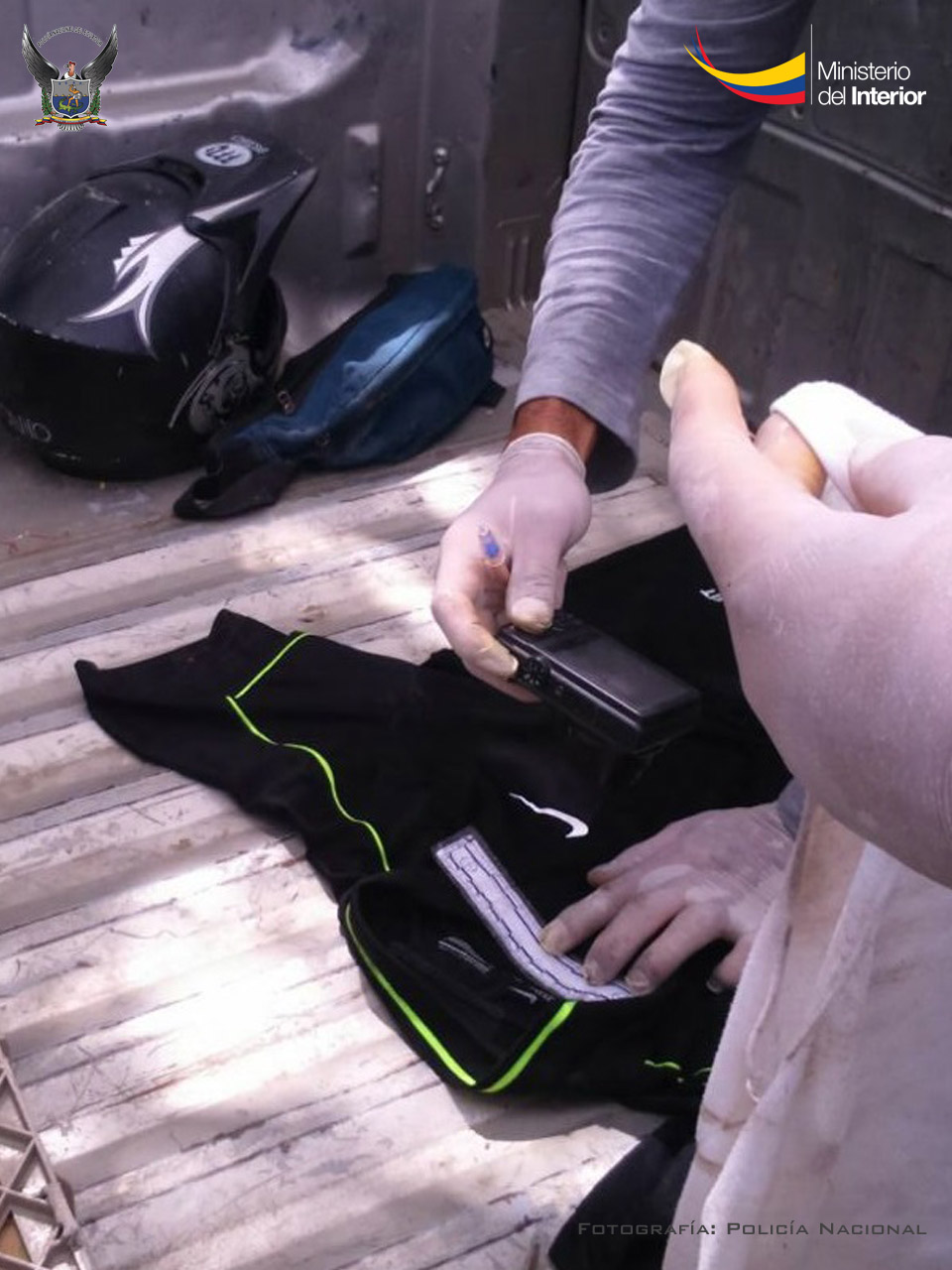 Dos detenidos por presunto  delito de tentativa de asesinato, en Portoviejo