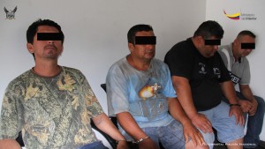 Detenidos durante la operación Estribor, realizada en la parroquia Crucita de Portoviejo (1)