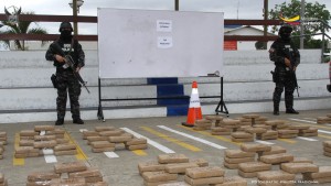 Droga aprehendida durante la operación Estribor, realizada en Portoviejo (1)