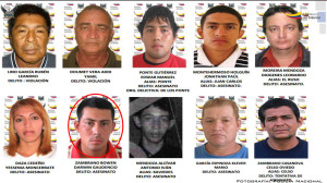 Lista de los más buscados en Manabí