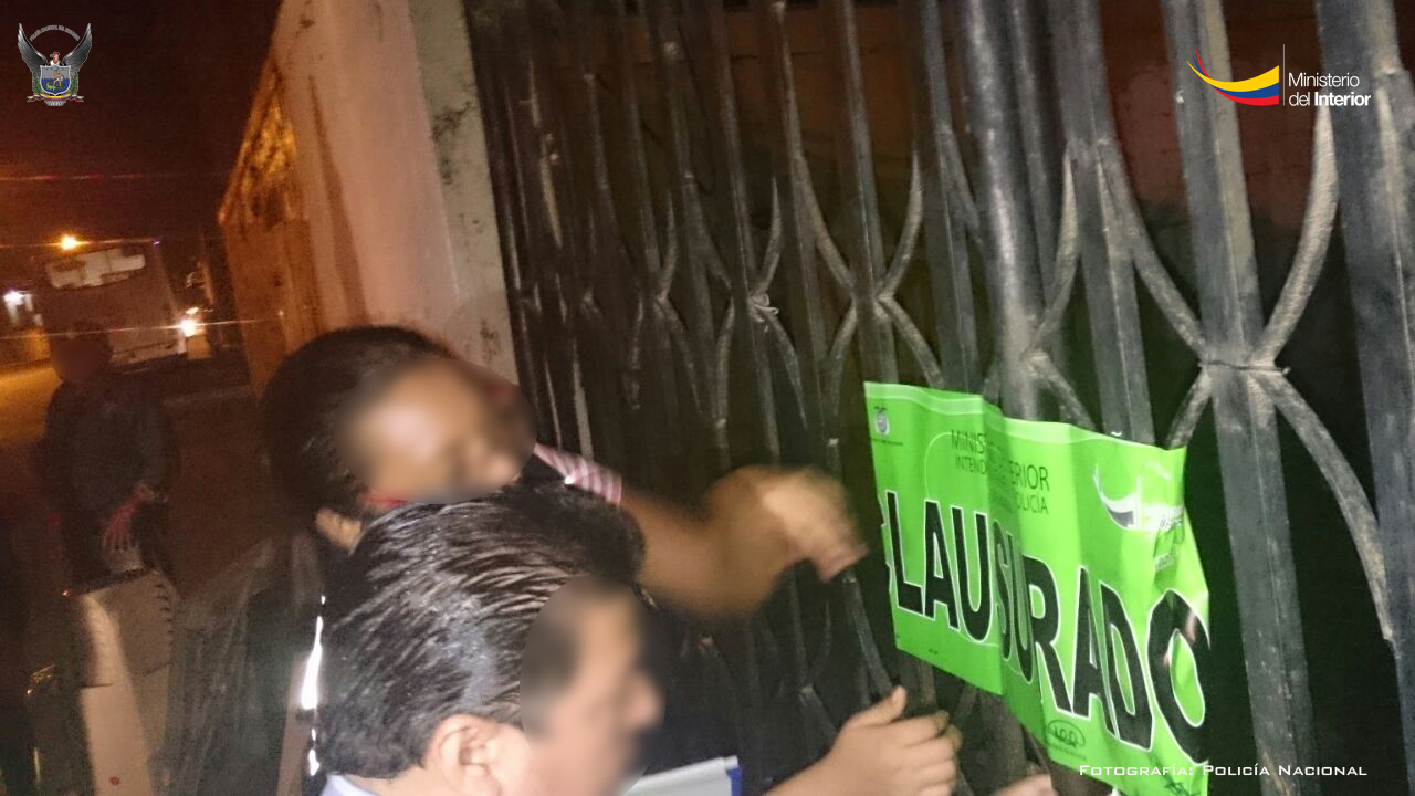 Tres locales de diversión nocturna de Manta fueron clausurados