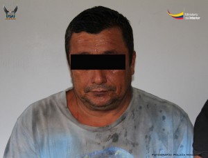Miguel Alberto B.A., detenido durante la operación Estribor, realizada en el sector La Boca de la parroquia Crucita en Portoviejo