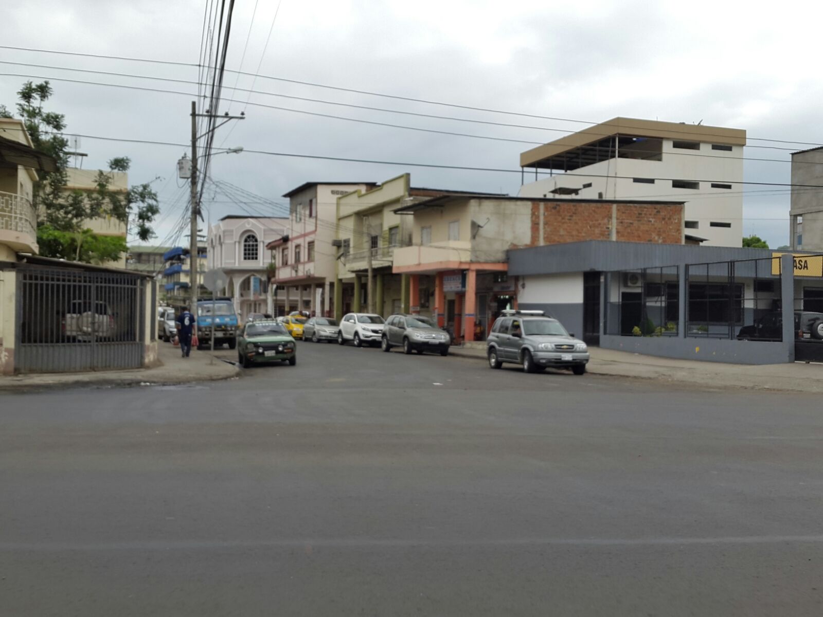 Cambio de estructura y asfaltado