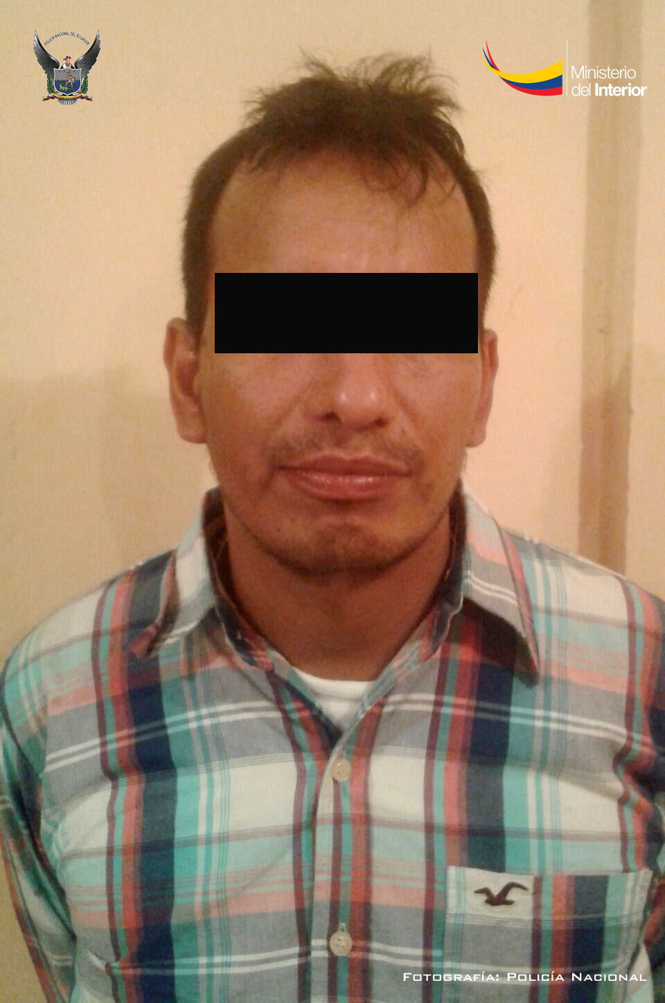Fernando Guillermo R.C., detenido por presunta tenencia y porte ilegal de arma de fuego en Portoviejo