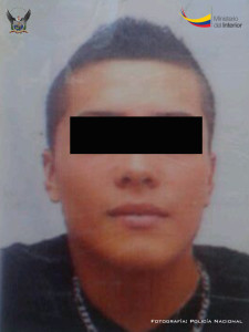 Geovanny Fabian V.R., detenido por presunto robo a personas en Manta