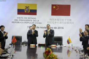 La visita del presidente de China tenia la finalidad de inaugurar la Hidroeléctrica.