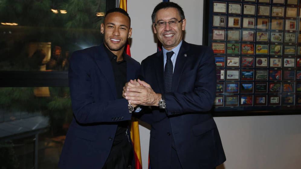 Neymar podría ir a prisión por  fichaje farudulento al Barcelona
