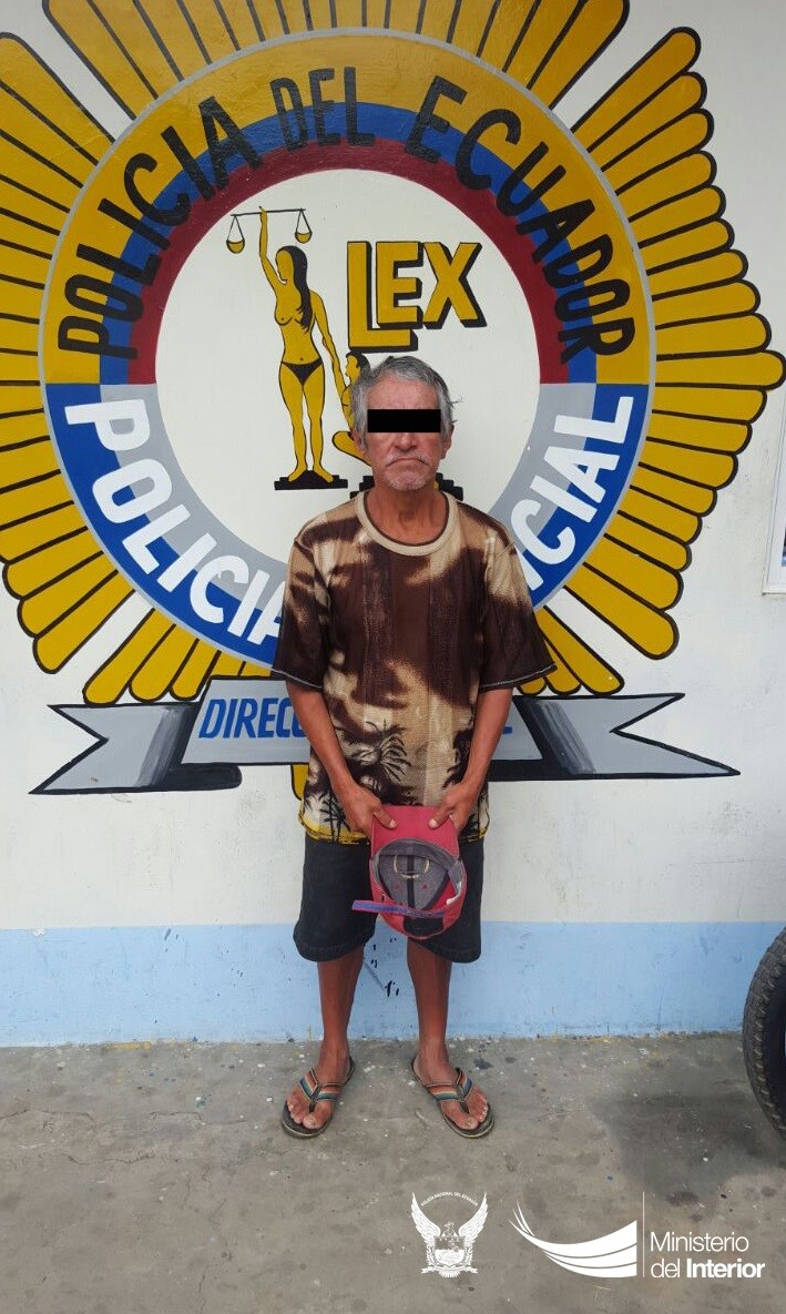 Con boleta de captura por supuesto delito sexual, hombre fue detenido en Jipijapa